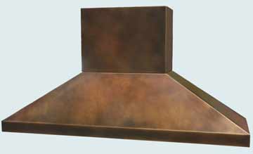 Custom Bronze Range Hoods Pyramid 2769