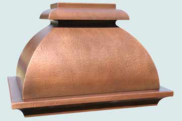 Custom Copper Range Hoods French Bell 2808