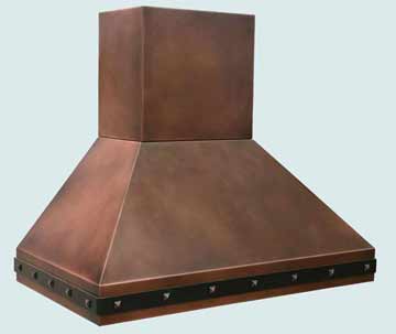 Custom Copper Range Hoods Pyramid 2904