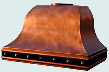 Custom Copper Range Hoods Chateau 3099