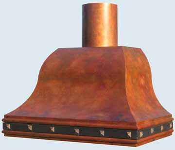 Custom Copper Range Hoods Chateau 3136