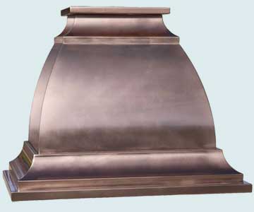 Custom Copper Range Hoods Venice 4479