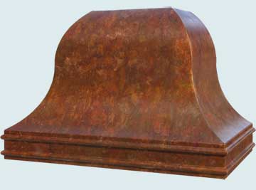 Custom Copper Range Hoods Chateau 4603