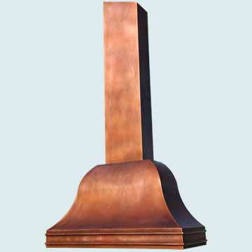 Custom Copper Range Hoods Chateau 4665