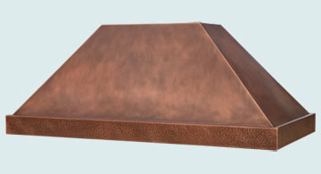 Custom Copper Range Hoods Pyramid 5204