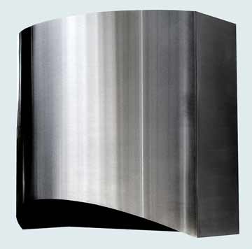 Custom Stainless Range Hoods Cylinder 2429