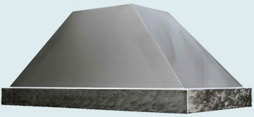 Custom Stainless Range Hoods Pyramid 2433