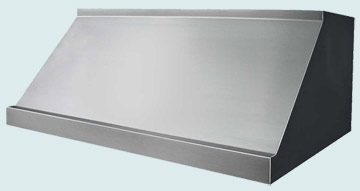 Custom Stainless Range Hoods Slope Front 2427