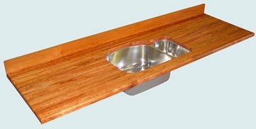 Wood Countertops - Mesquite8 Wood Countertops- Edge Grain Mesquite8 wood Countertops - Mesquite # 4120