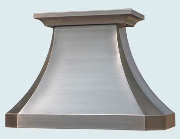 Custom Stainless Range Hoods French Country 2441