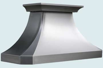 Custom Stainless Range Hoods French Country 3265