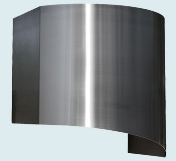 Custom Stainless Range Hoods Cylinder 3269