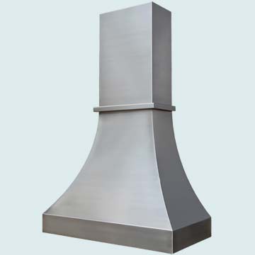 Custom Stainless Range Hoods Double Sweep 4281