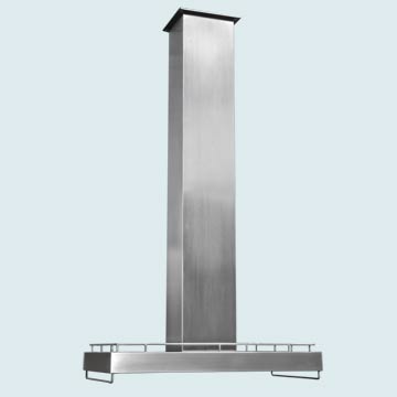 Custom Stainless Range Hoods Ultra Low Profile 4837