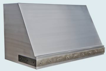 Custom Stainless Range Hoods Slope Front 4838