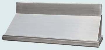 Custom Stainless Range Hoods Slope Front 4886