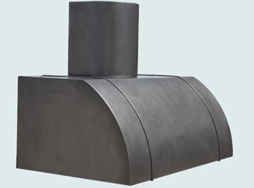 Custom Zinc Range Hoods Single Roll 5181