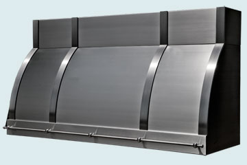 Custom Stainless Range Hoods Single Roll 5344