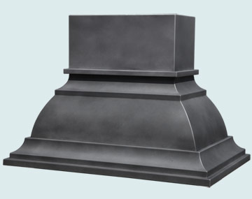 Custom Zinc Range Hoods Venice 5424