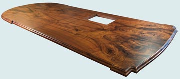 Wood Countertops - Walnut Wood Countertops- Face Grain Walnut wood Countertops - Texas Walnut # 4101