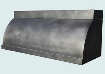 Custom Zinc Range Hoods Single Roll 4036