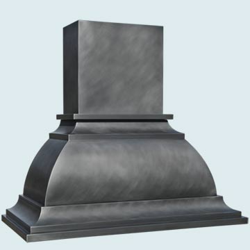 Custom Zinc Range Hoods Venice 4473