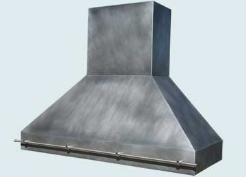 Custom Zinc Range Hoods Pyramid 4608