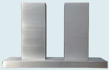 Custom Stainless Range Hoods Ultra Low Profile 4692