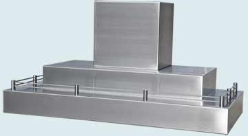 Custom Stainless Range Hoods Ultra Low Profile 4828