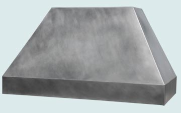 Handcrafted-Zinc-Hoods-Classic Smooth Pyramid