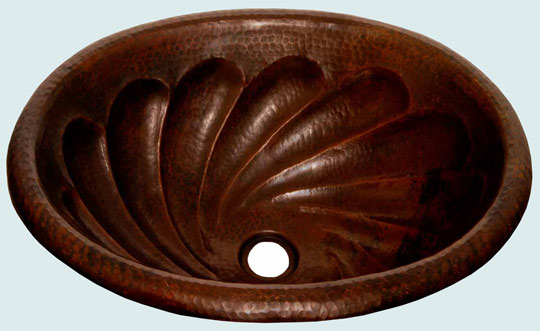 Handcrafted-Copper-Bath Sinks-Native Dancer