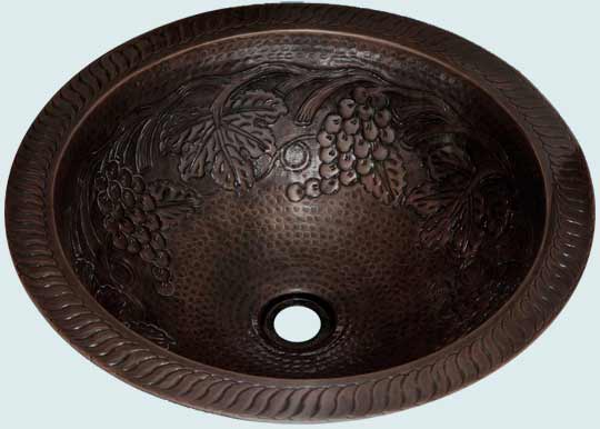 Handcrafted-Copper-Bath Sinks-Cryer Creek