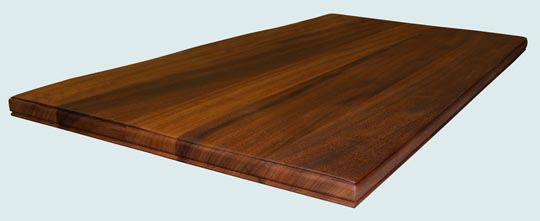 Handcrafted-Iroko-Wood Countertop-Iroko