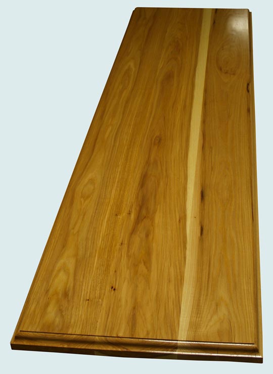 Handcrafted-Pecan-Wood Countertop-Face grain Pecan