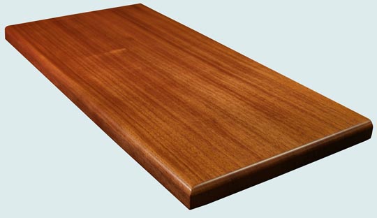 Handcrafted-Sipo Mahogany-Wood Countertop-Sipo Mahogany