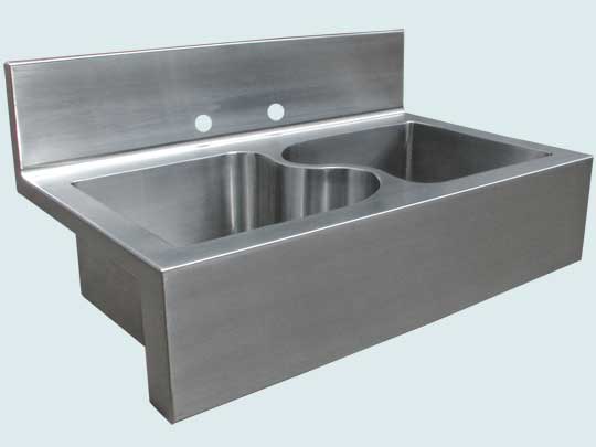 Custom Stainless Kitchen Sinks #5012 